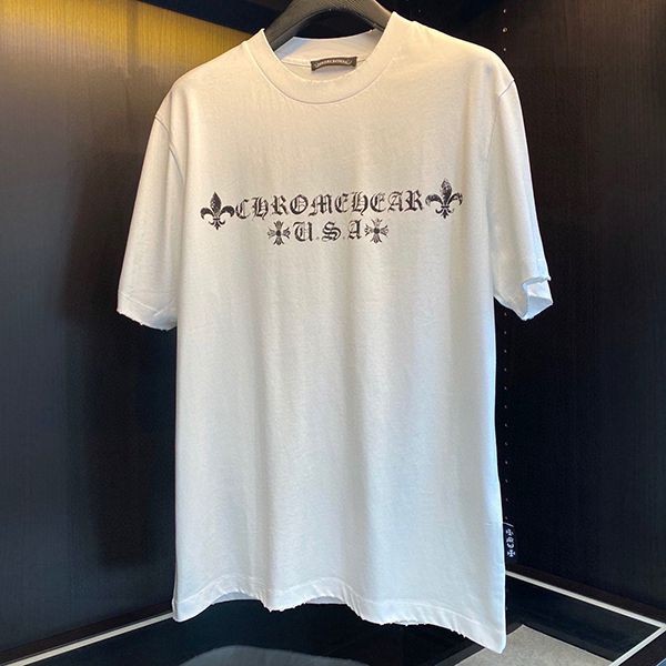 完売必至クロムハーツ スーパーコピー Tee ホースシュー Tシャツ 黒 Kuh30654
